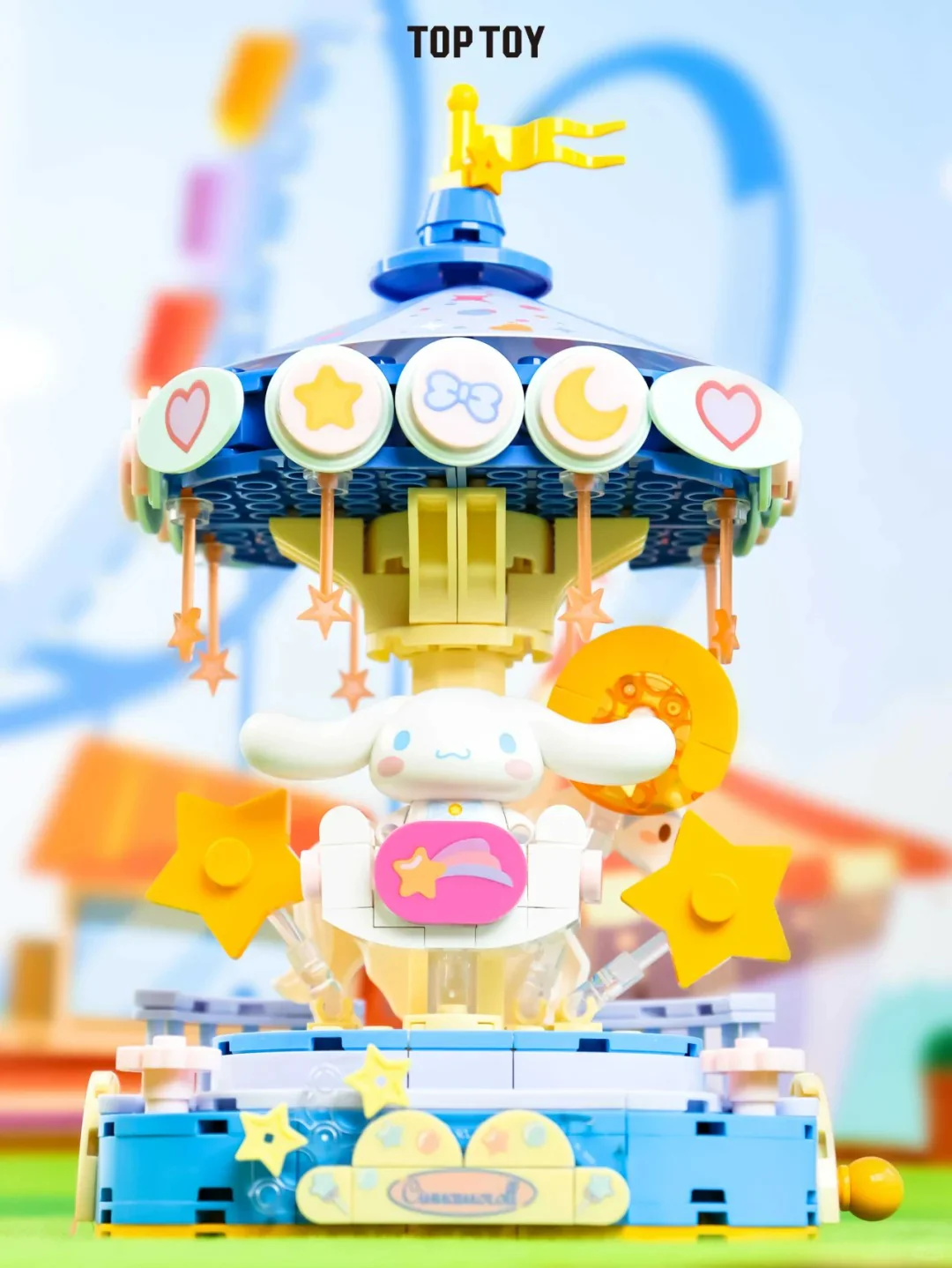 DIY Children Amusement Park Building Blocks Set Bricks Educational Toy Birthday