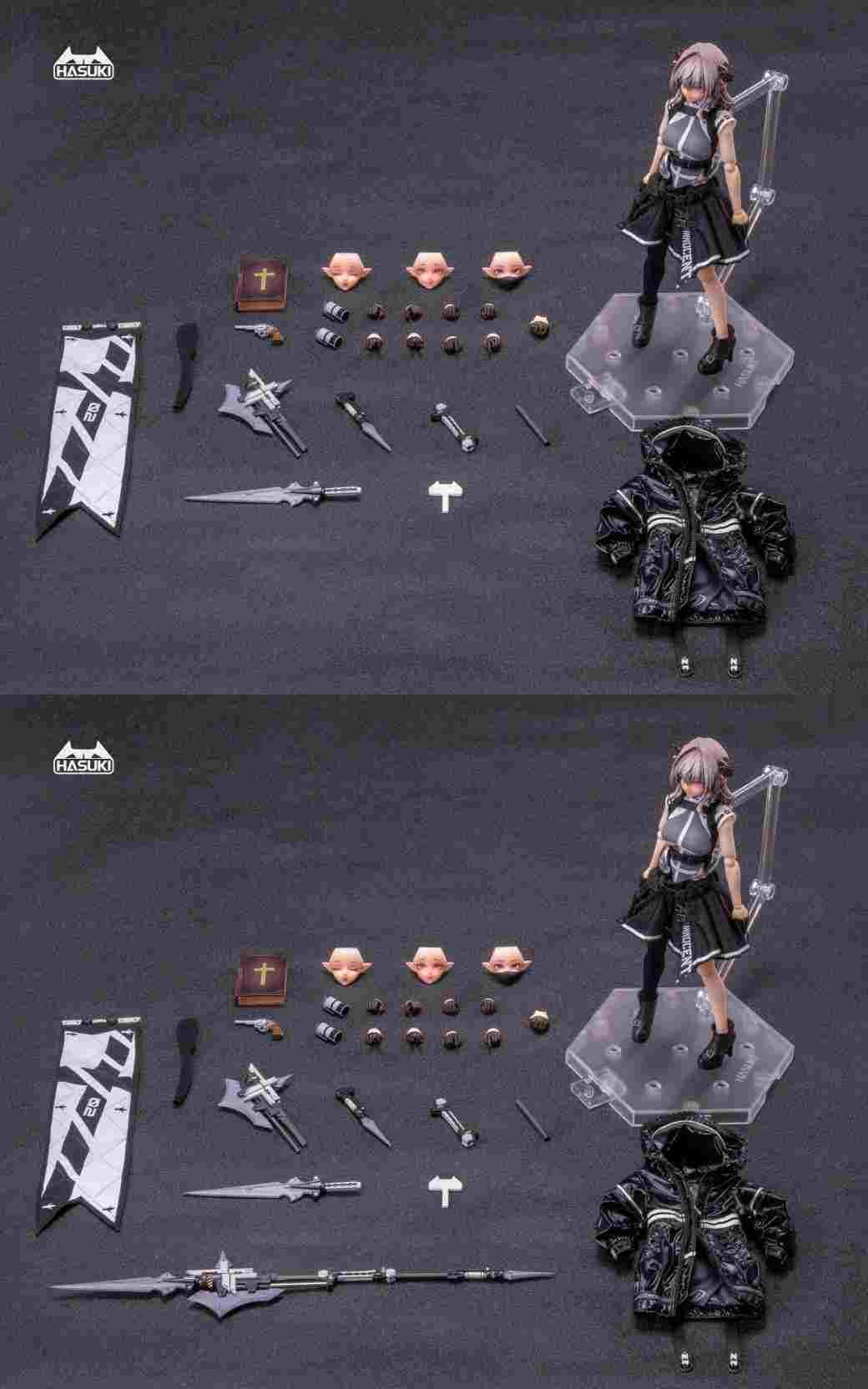 HASUKI Pocket Art 1/12 Succubus Nun Frid PA009 Normal &PA009-SP