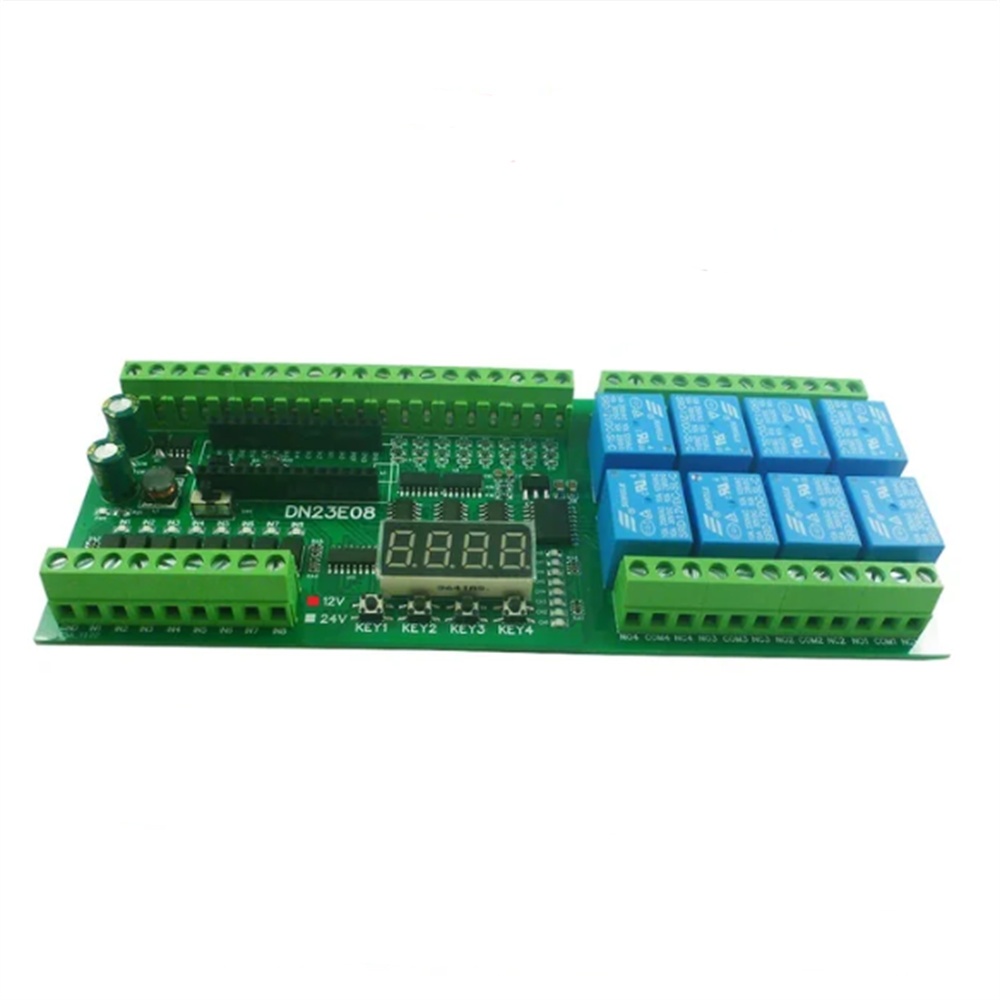8AI-8DI-8DO Multifunction IO Expanding Board for V3.0 RS485 Modbus RTU Open PLC LED Current Voltage Sensor