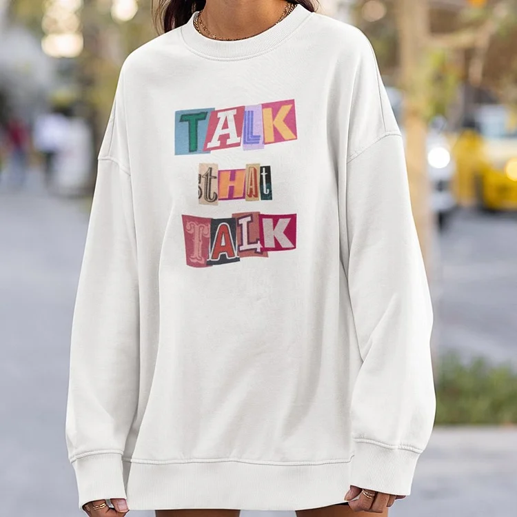 TWICE BETWEEN 1&2 Talk That Talk Logo Sweatshirt