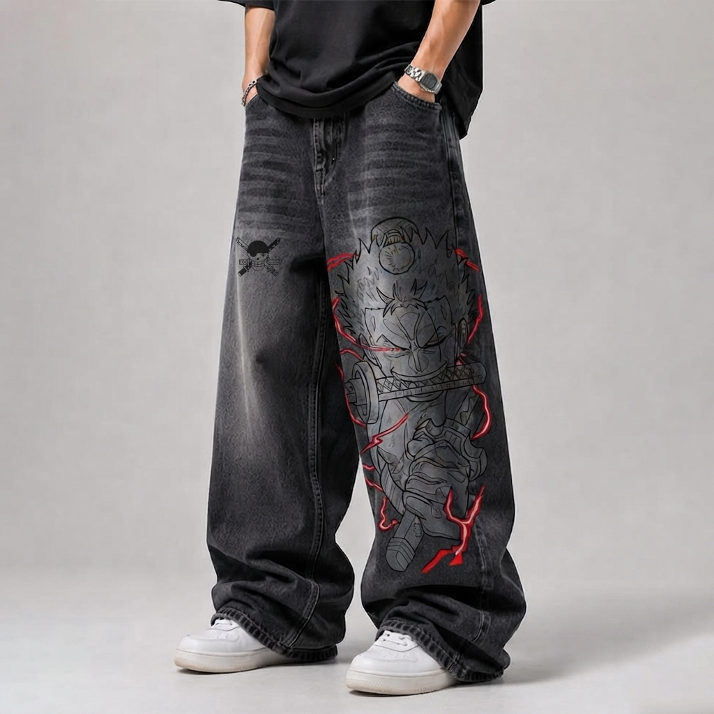 Men's Anime-style Jeans
