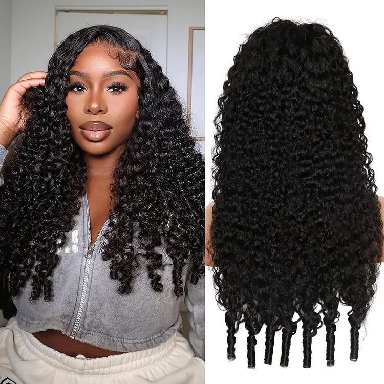 Burmese Curly Swiss HD Undetectable Lace 13x4 Lace Frontal Wig