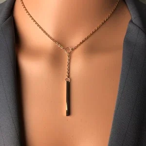 pornhint Pornhint circle lariat bar Rose Gold Discreet public day collar Submissive rose gold stainless steel chain mini O ring Y w/whip crop flogger pillar