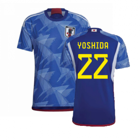 Japan Maya Yoshida 22 Home Shirt Kit World Cup 2022