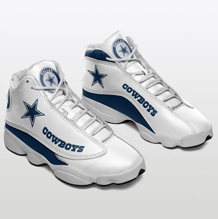 Dallas Cowboys Printed Unisex Basketball Shoes