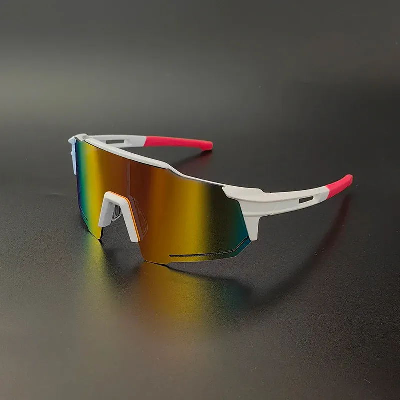 thumbnail interactive-video image 1 of ROCKBROS Photochromatic Rimless Cycling Sunglasses – UV400 – 3 Lens Colors 1 of 2