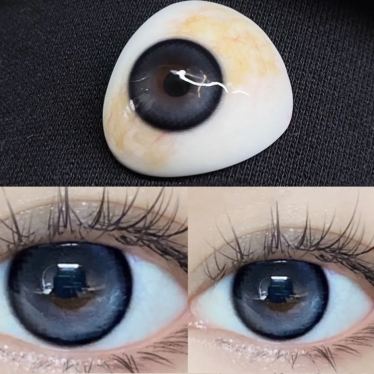 【NEW】Devil Fish Blue Colored Contact Lenses