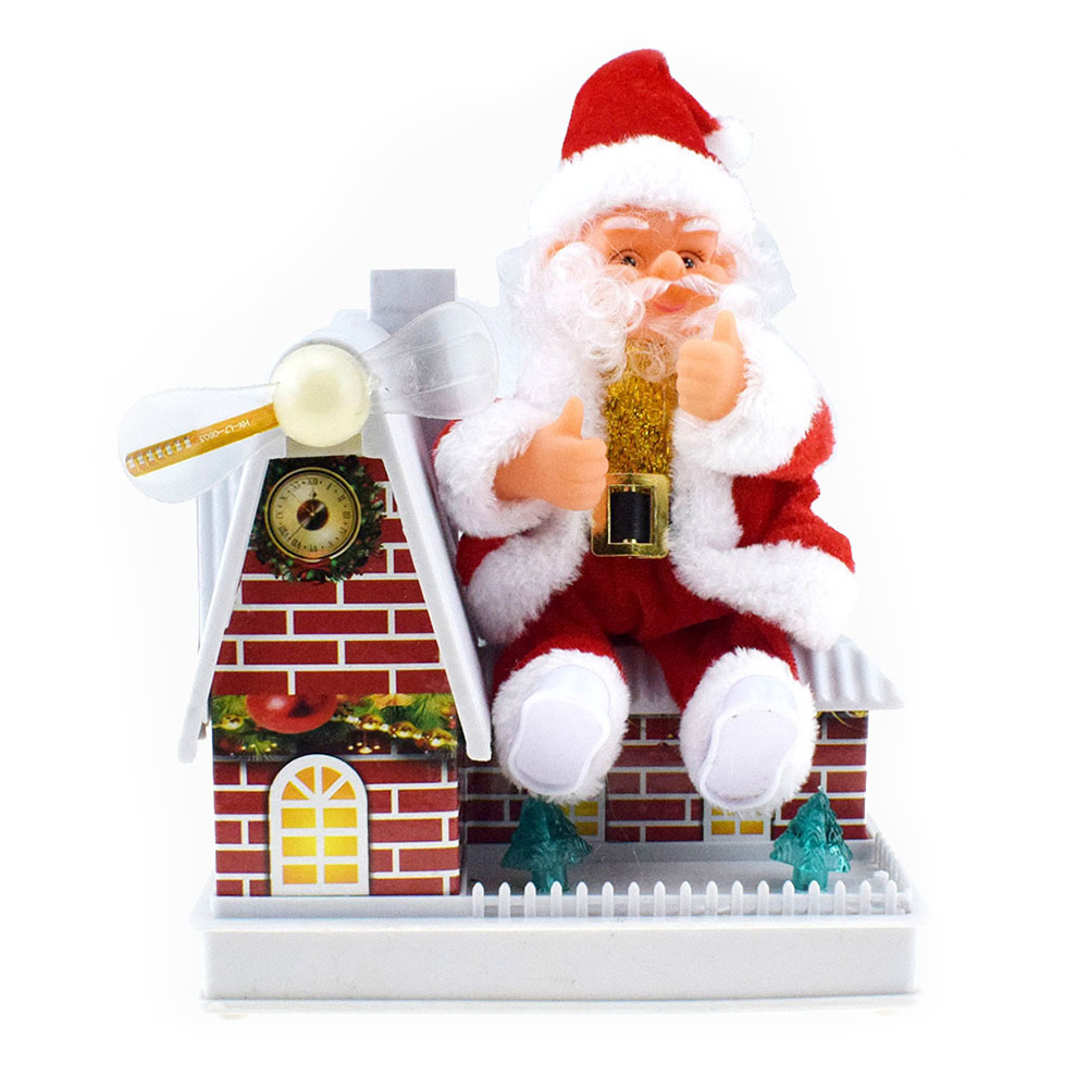 Windmill House Santa Claus Music Toy Christmas Ornament Decoration Gifts, 501 Original
Windmill House Santa Claus Music Toy Christmas Ornament Decoration Gifts, 501 Original