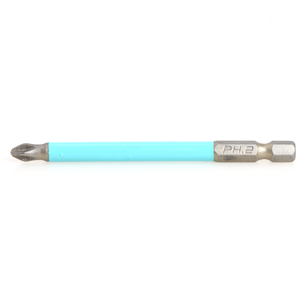 90mm PH2 Cross Head Drill S2 Electric Hex Magnetic Screwdriver Bits, 1pcs, 501 Original
90mm PH2 Cross Head Drill S2 Electric Hex Magnetic Screwdriver Bits, 1pcs, 501 Original