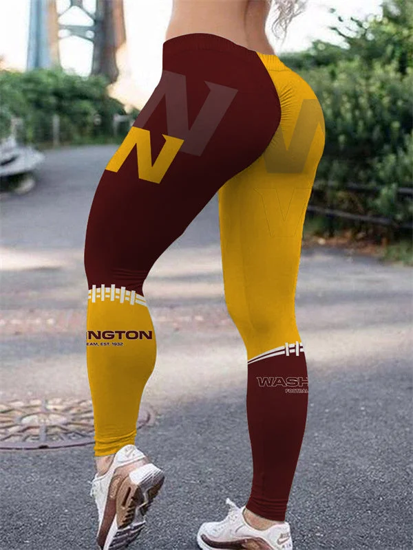 Washington Football Team
High Waist Push Up Printed Leggings