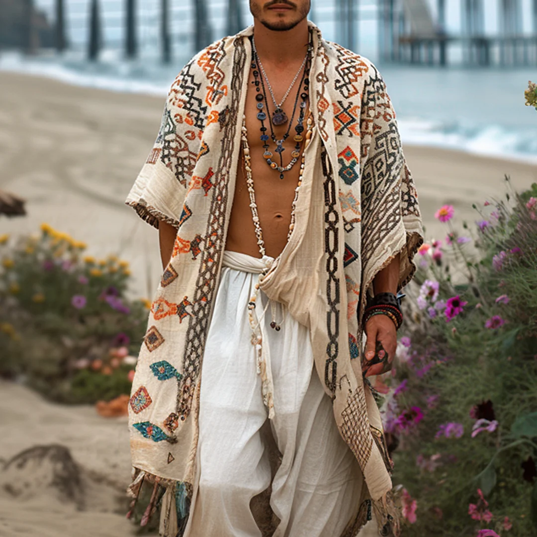 Men's Bohemian Kimono-inspireuse