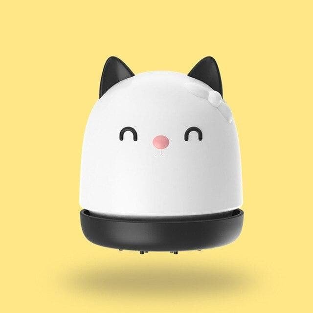 Pink/White Portable Mini Cute Cat Desk Vacuum Cleaner SP16334