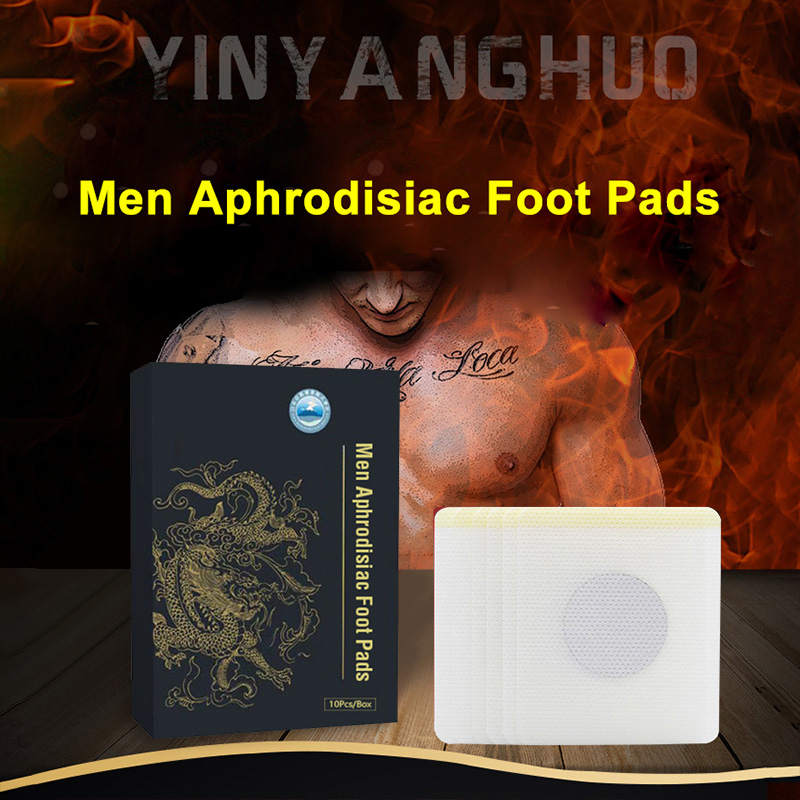 Men Aphrodisiac Foot Pads (Black10PCS )