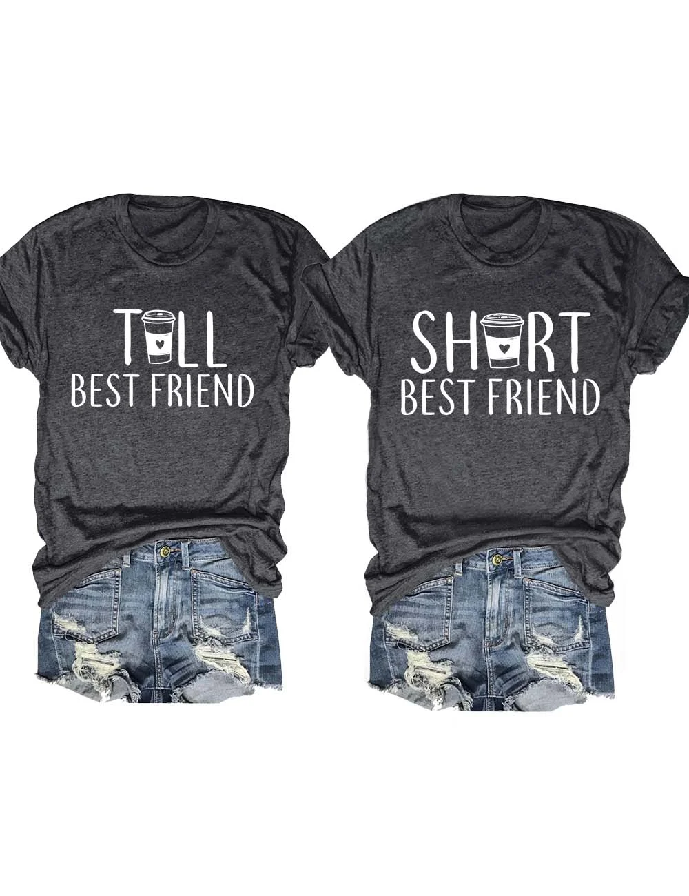 Tall/Short Best Friend T-Shirt