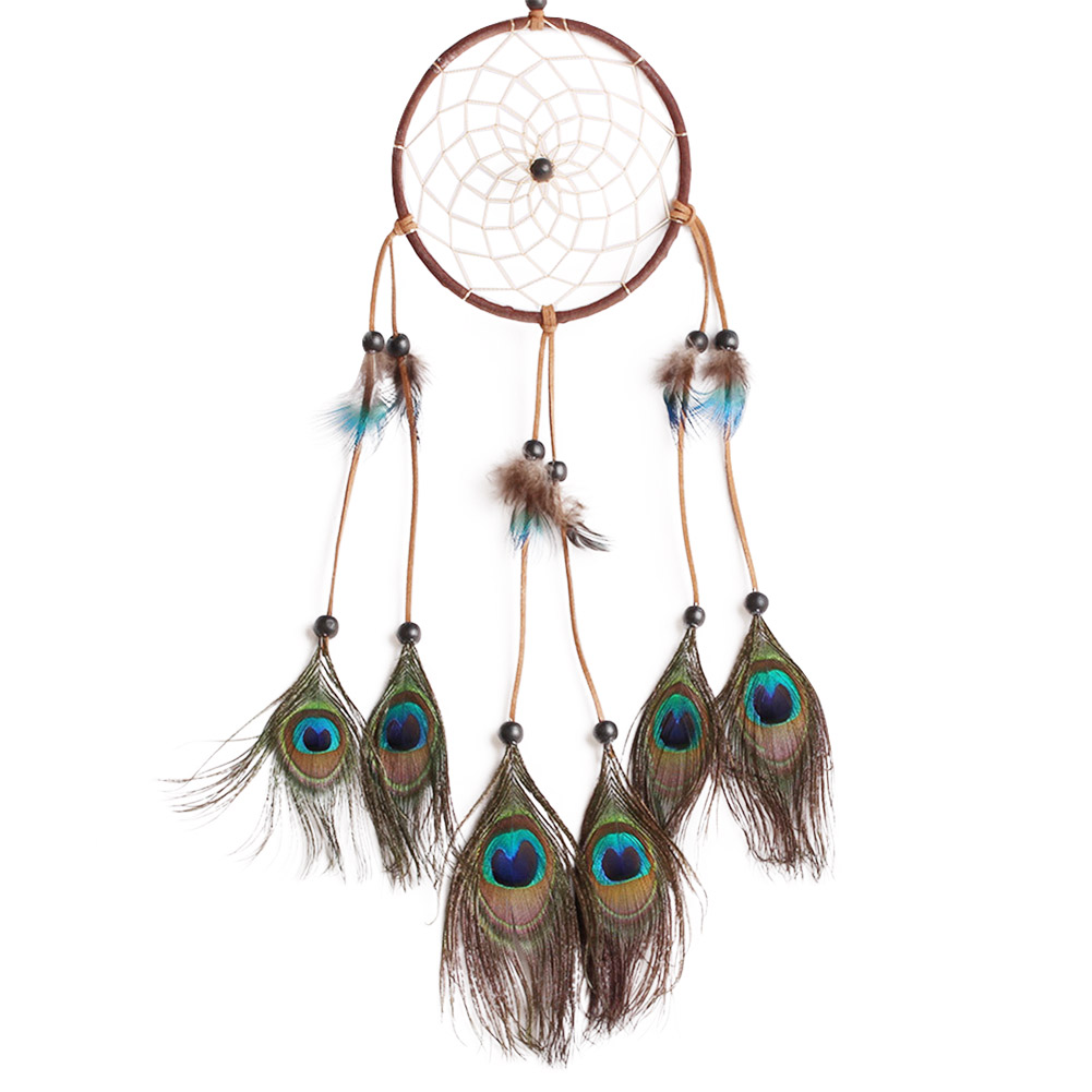 Nordic Fumigation Peacock Feather Pendant Dream Catcher for Car Decoration, 501 Original
Nordic Fumigation Peacock Feather Pendant Dream Catcher for Car Decoration, 501 Original
