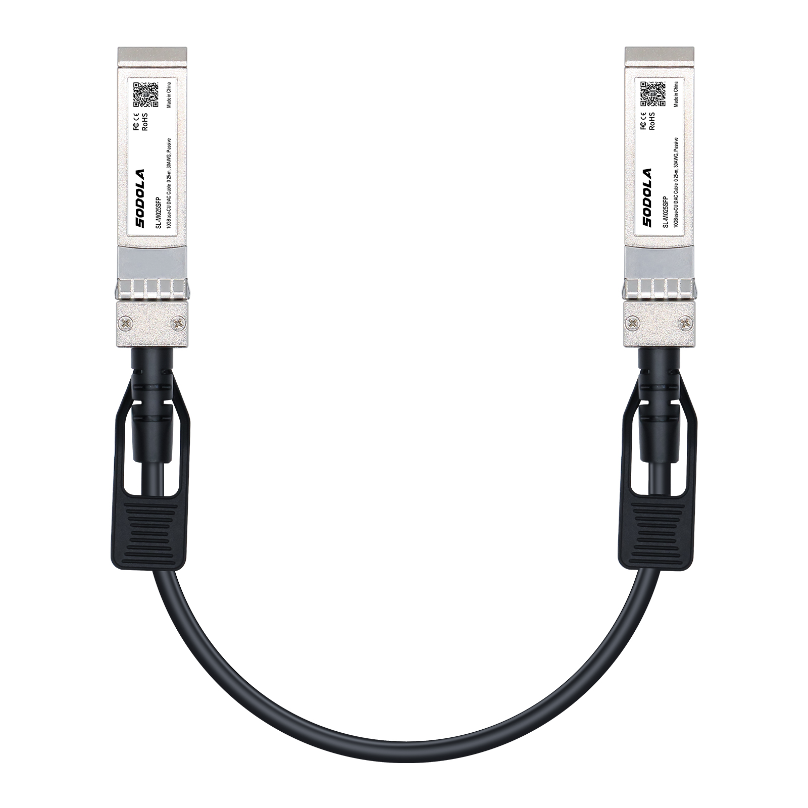 StarTech.com DAC Twinax ケーブル/2.5m/Cisco製品SFP-H10GB-CU2-5M