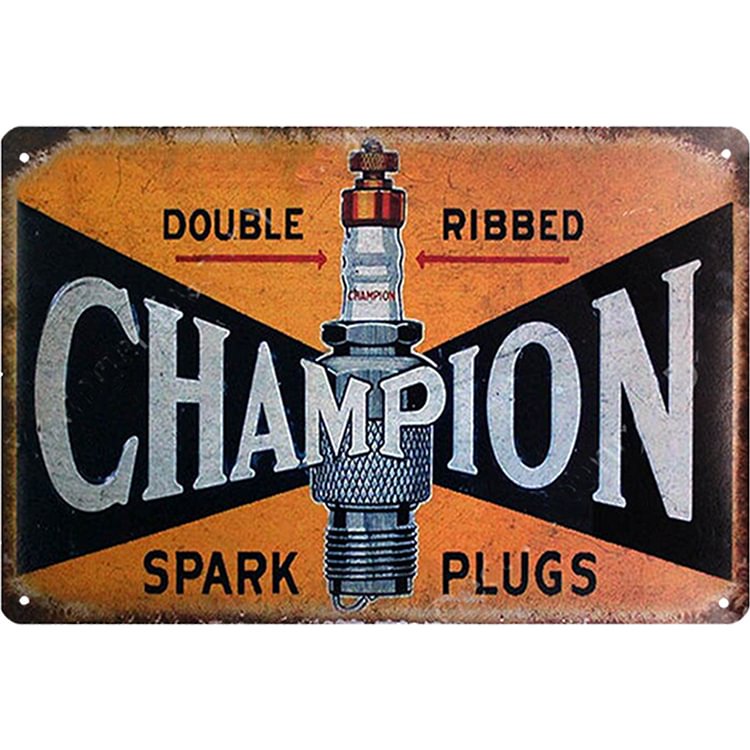 Champion Spark Plugs - Vintage Tin Signs/Wooden Signs - 20*30cm/30*40cm