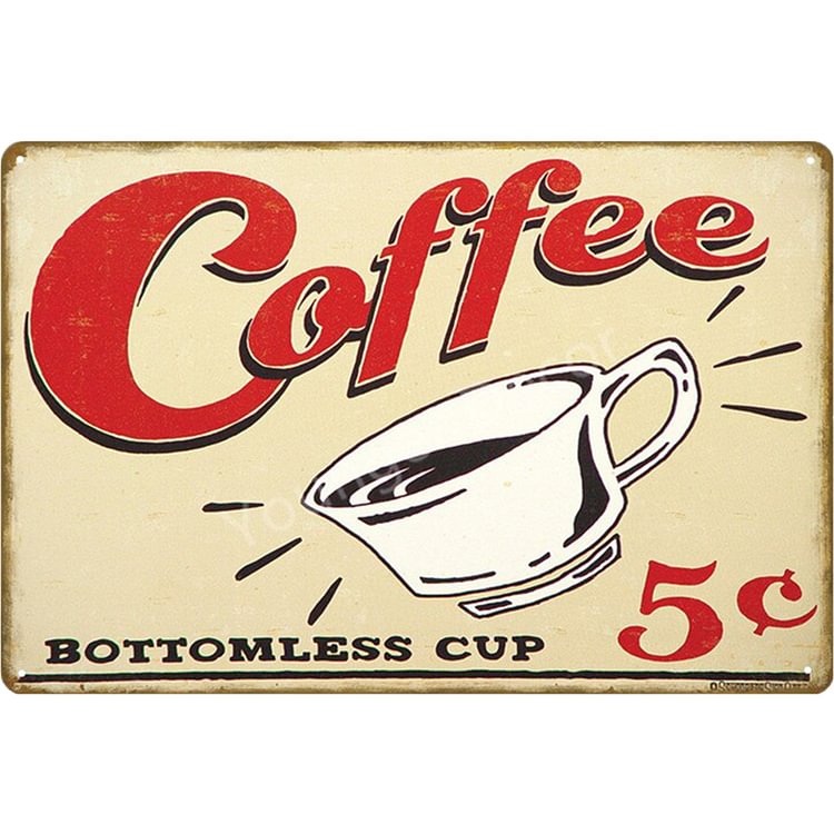Coffee - Vintage Tin Signs/Wooden Signs - 20*30cm/30*40cm