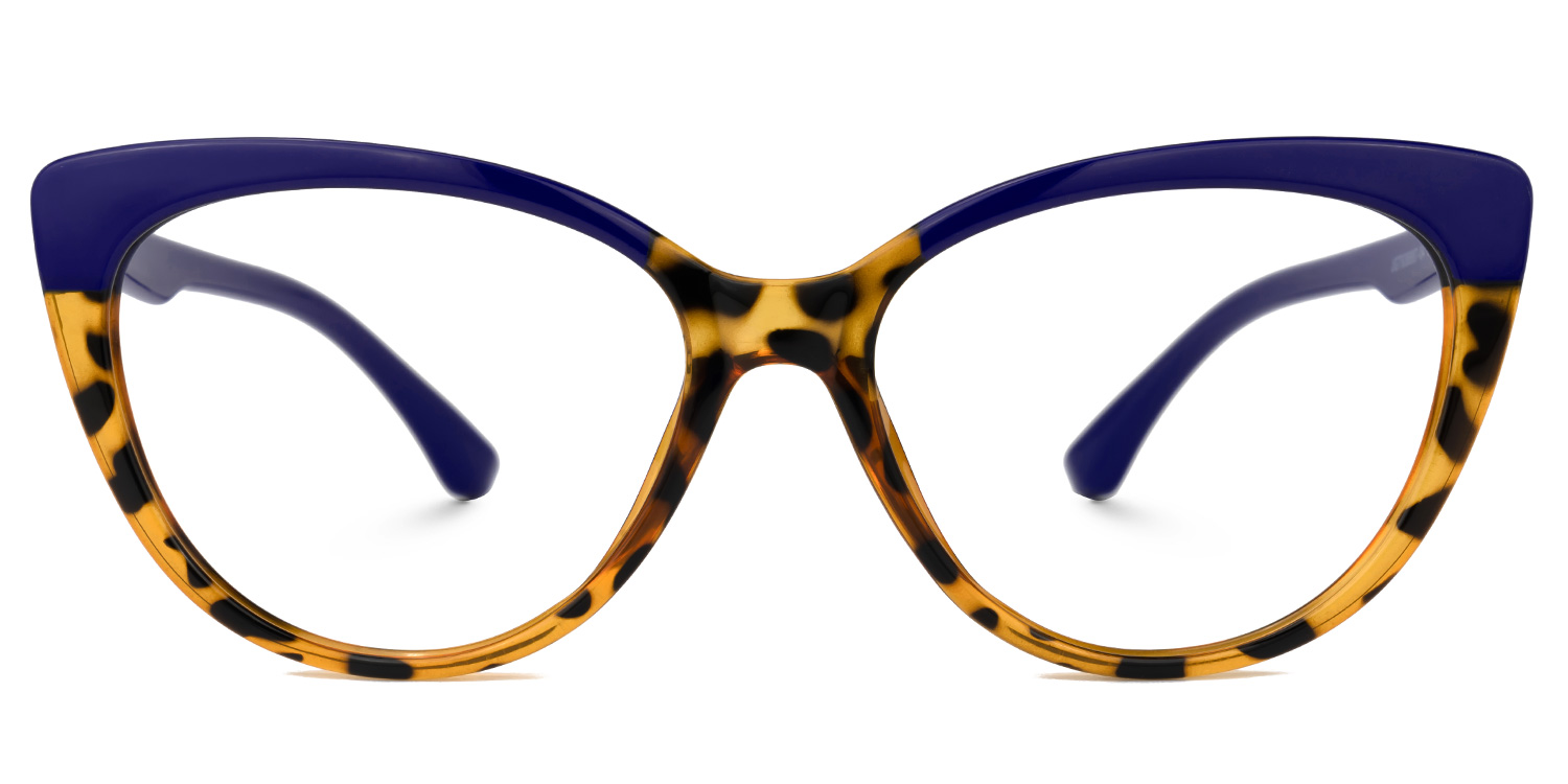 Dallas Cat eye Twotone Eyeglasses Vooglam UK