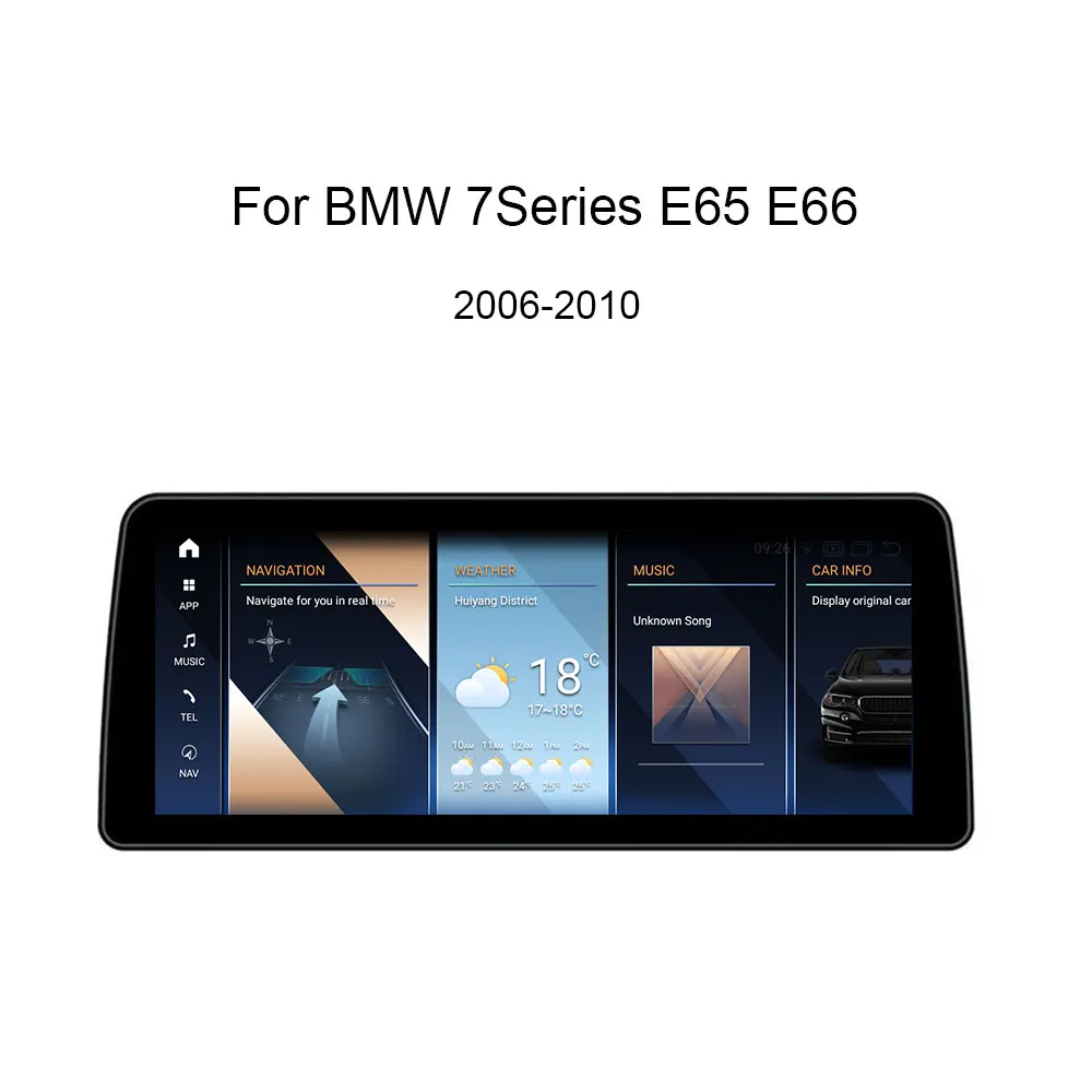 For BMW E65 E66 Android Bildschirm Ersatz Apple CarPlay Multimedia Player