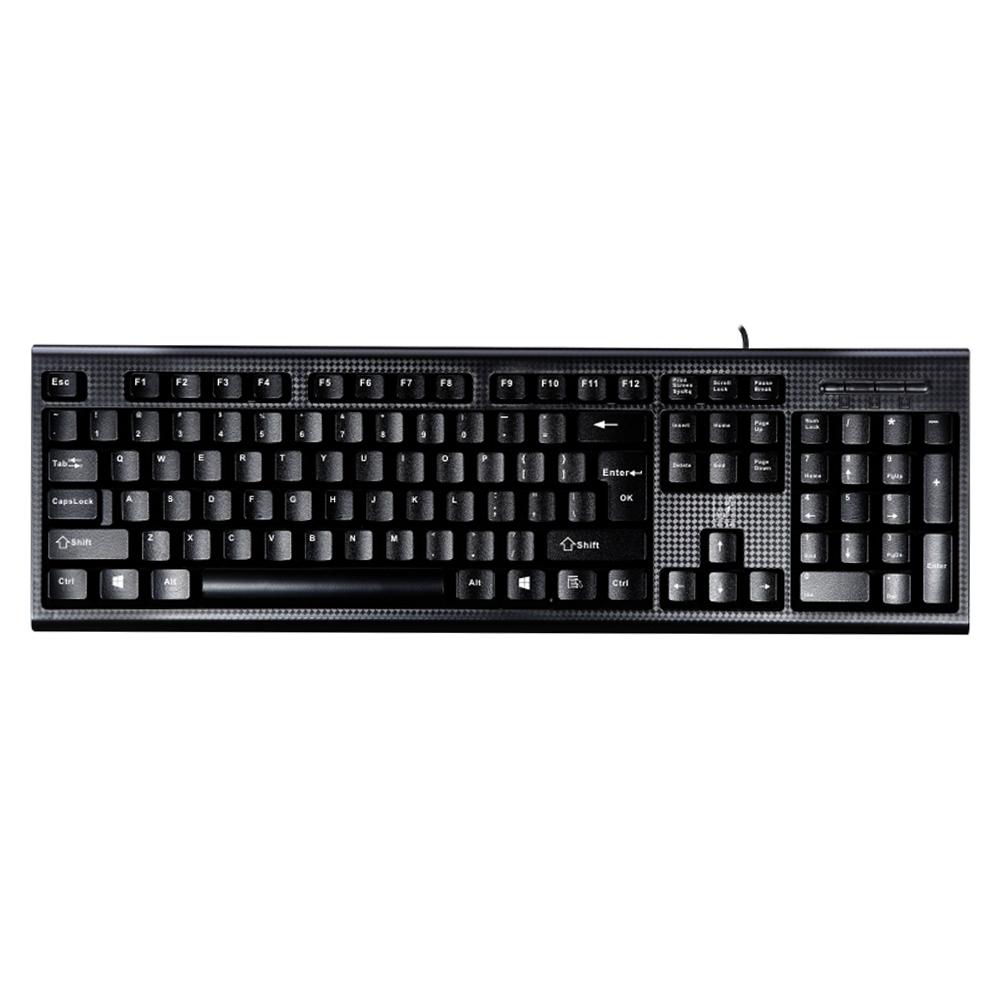 Q9 104 Keys Wired Keyboard Waterproof Keyboard for Laptop Desktop -PS2, Black, 501 Original
Q9 104 Keys Wired Keyboard Waterproof Keyboard for Laptop Desktop -PS2, Black, 501 Original