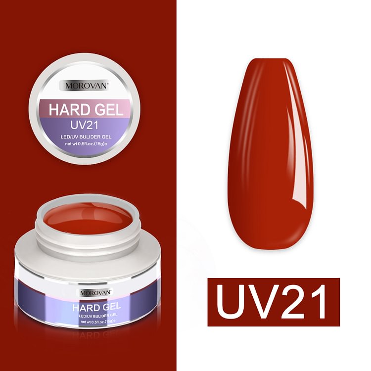 Morovan Barn Red UV GEL Builder Gel UV021