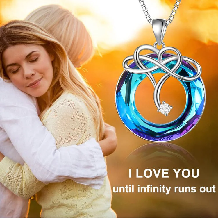 Fashion Love Colorful Crystal Necklace