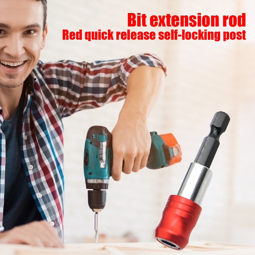 1/4 Hex Shank Quick Release Self-locking Magnetic Screwdriver Extension Rod, 150mm, 501 Original
1/4 Hex Shank Quick Release Self-locking Magnetic Screwdriver Extension Rod, 150mm, 501 Original