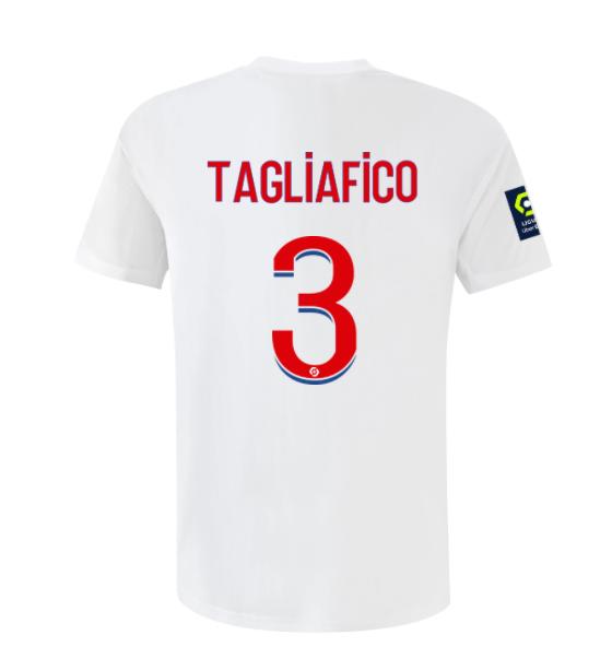 Olympique Lyon Nicolás Tagliafico 3 Home Shirt Kit 2022-2023