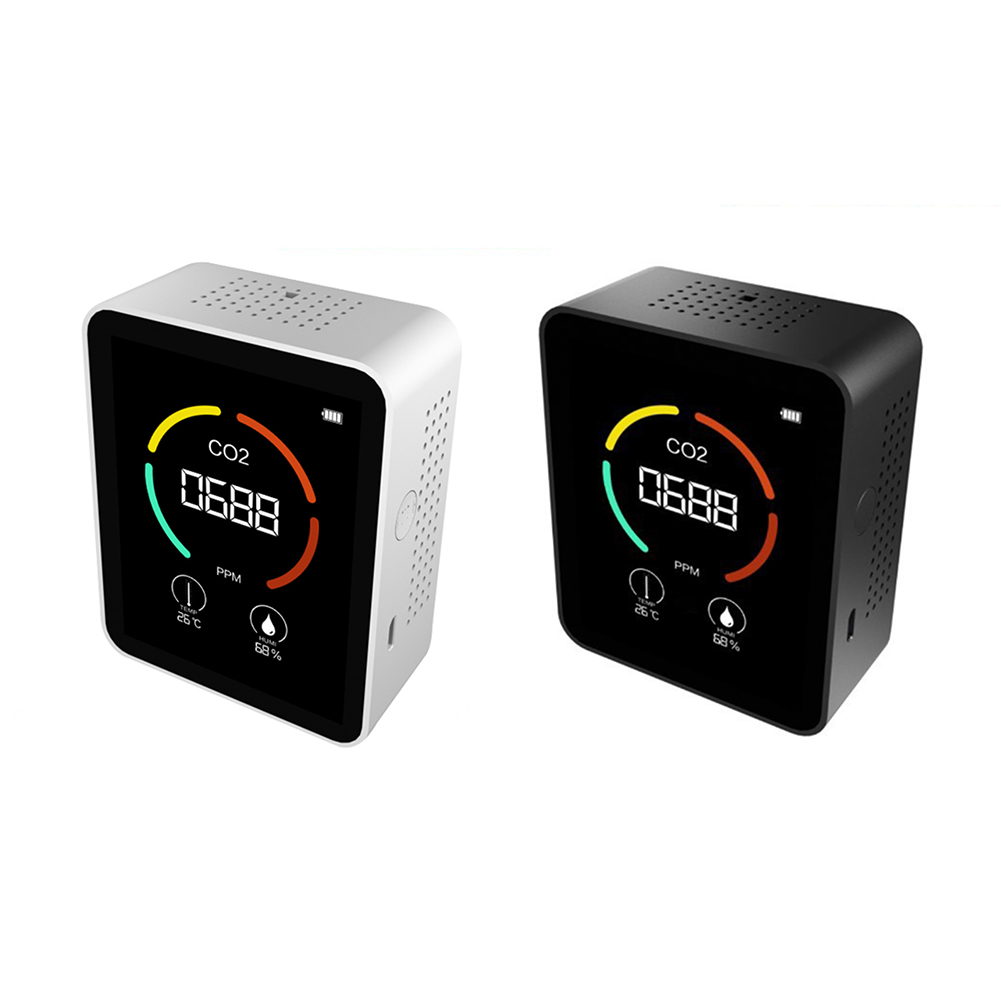3 in1 Digital Carbon Dioxide Detector Meter PPM Temperature Humidity Sensor, Black, 501 Original
3 in1 Digital Carbon Dioxide Detector Meter PPM Temperature Humidity Sensor, Black, 501 Original