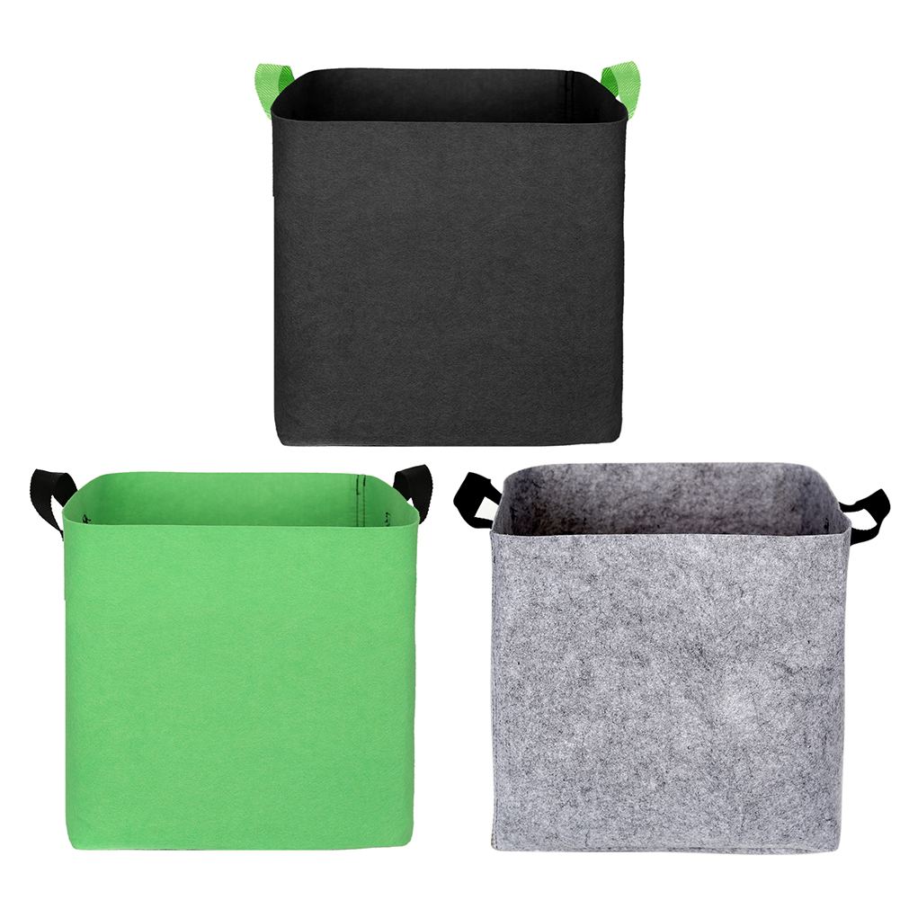 Felt Garden Plant Grow Bag Vegetable Flower Potato Planter Pot Container, Black, 501 Original
Felt Garden Plant Grow Bag Vegetable Flower Potato Planter Pot Container, Black, 501 Original