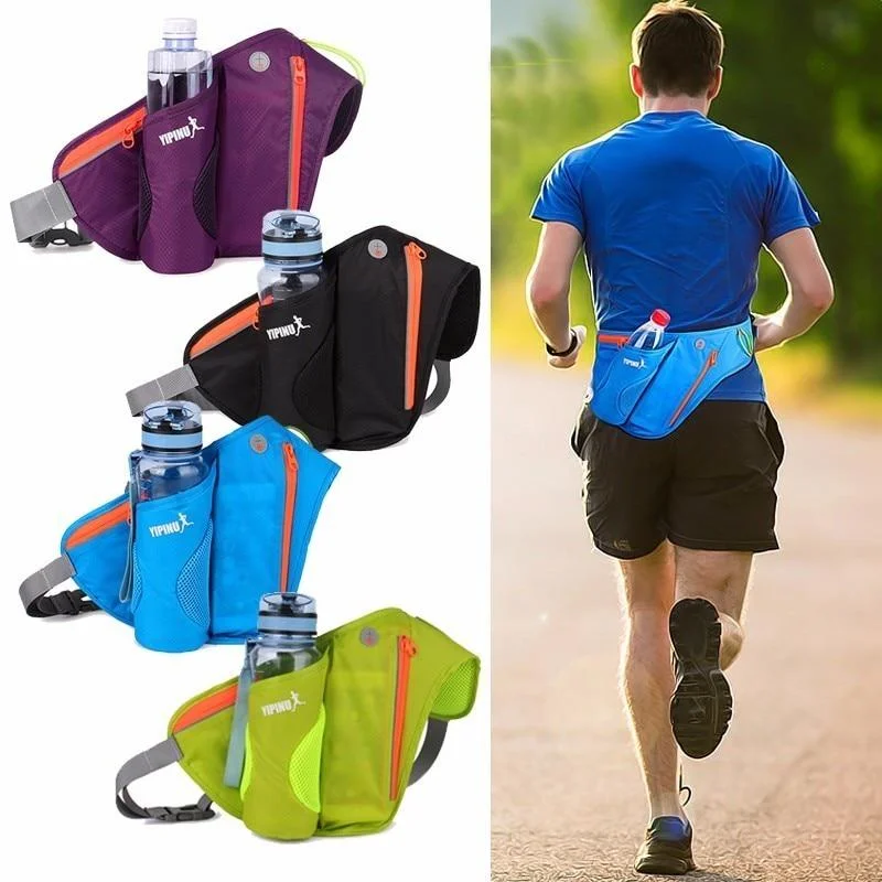 Sports Running Belt with Water Bottle Holder