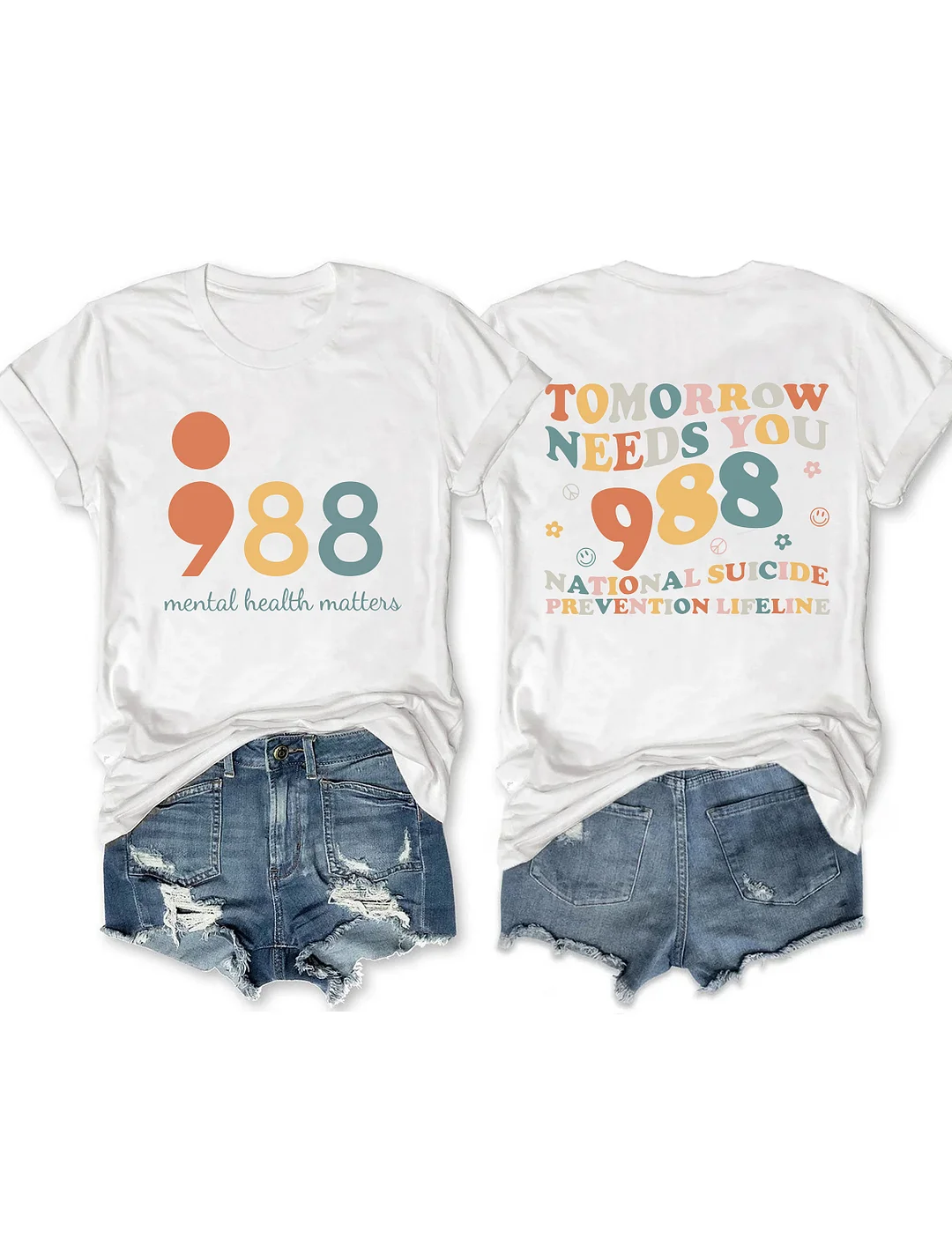 Tomorrow Needs You 988 T-shirt
