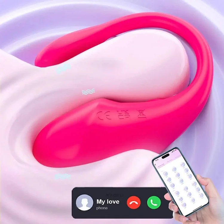 Discreet App-Controlled Love Egg Vibrator