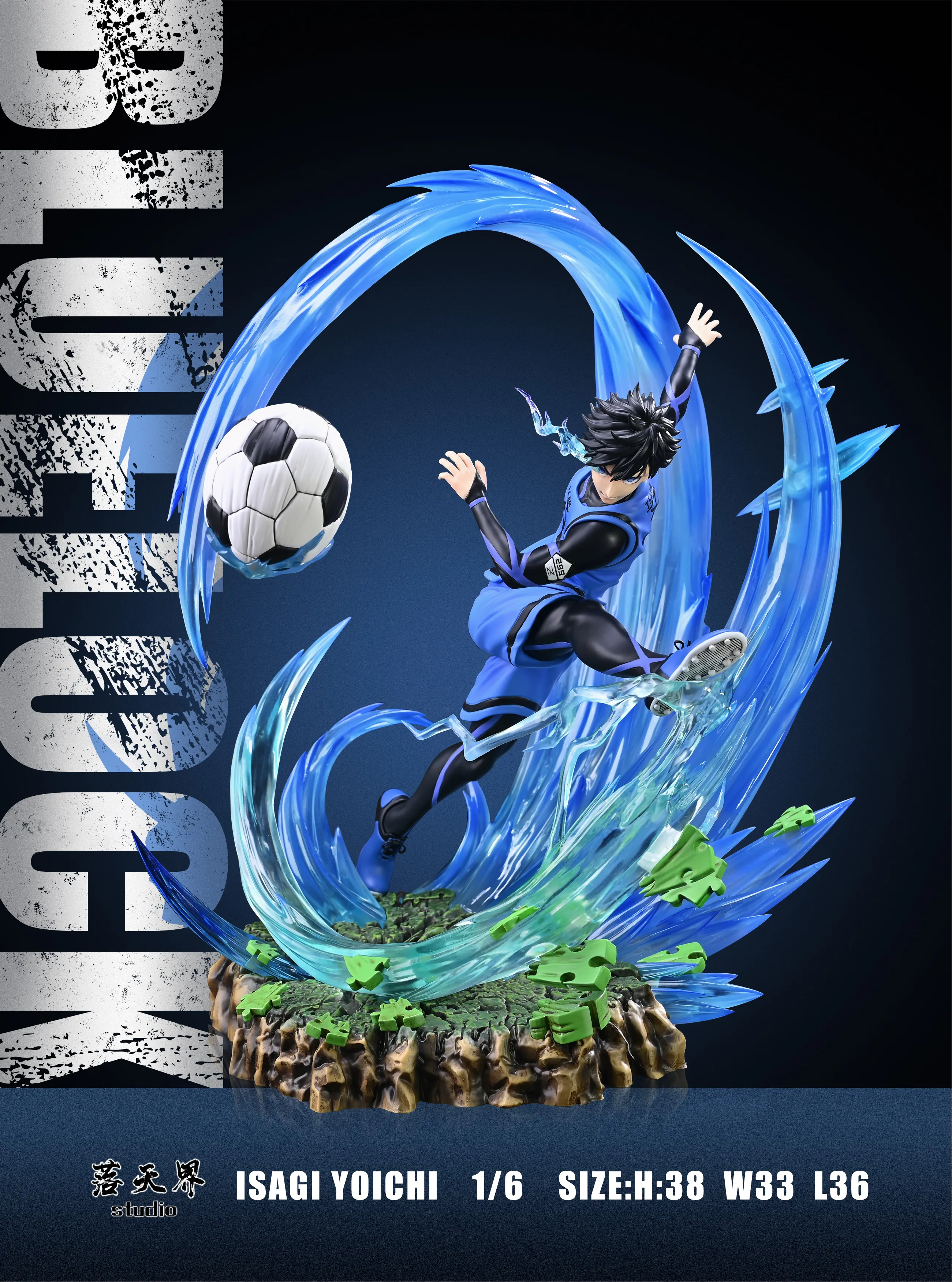 PRE-ORDER LTJ studio - BLUE LOCK Isagi Yoichi 1/6 Statue(GK)