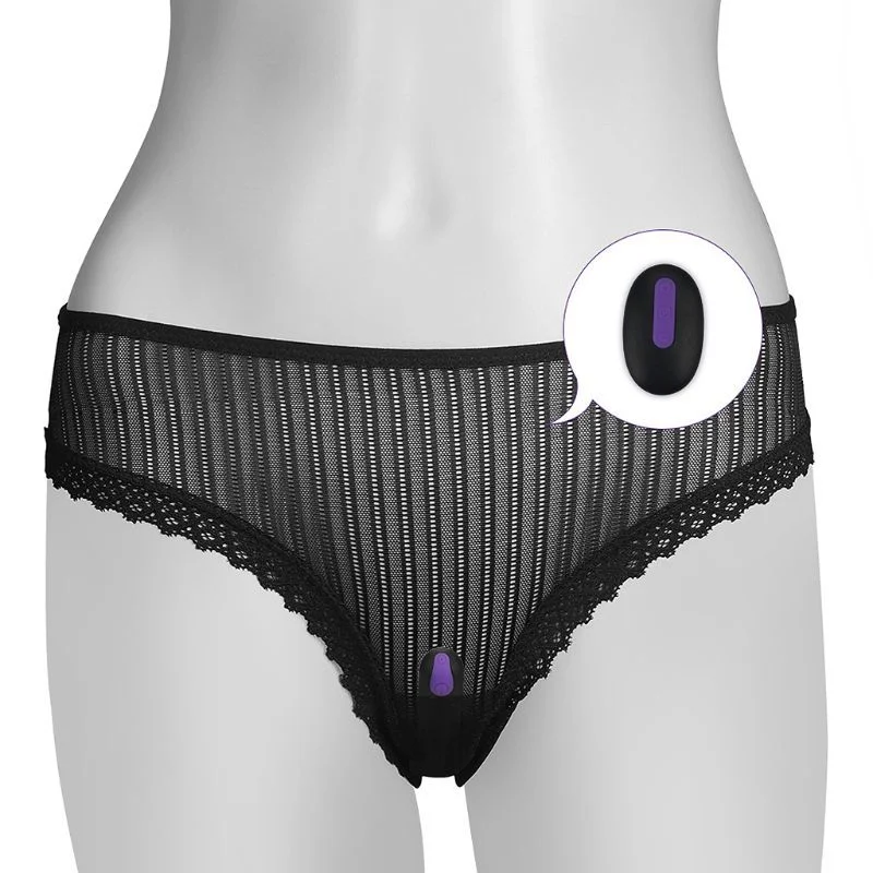 Wireless Remote Control Vibrator Pant Female Wearable Vibrating Underwear