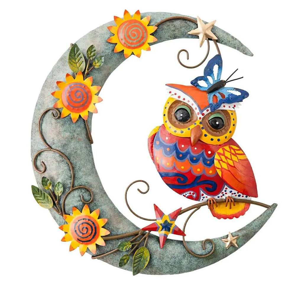 Halloween Wall Hanging 3D Owl Wall Decor Metal Silhouette Painted Crafts, 501 Original
Halloween Wall Hanging 3D Owl Wall Decor Metal Silhouette Painted Crafts, 501 Original