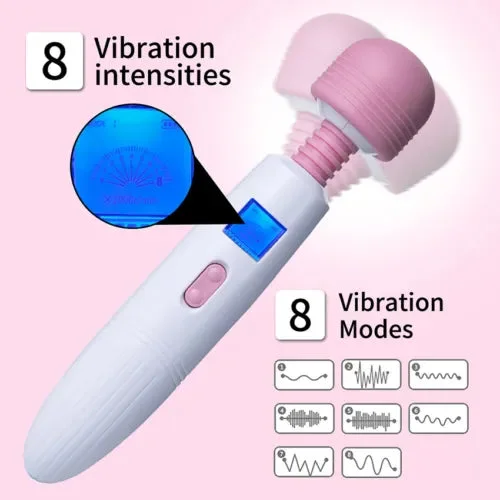 pornhint Pornhint Full Body Handheld Massager Wand Back Neck Machine G Spot Clit Vaginal Vibrator