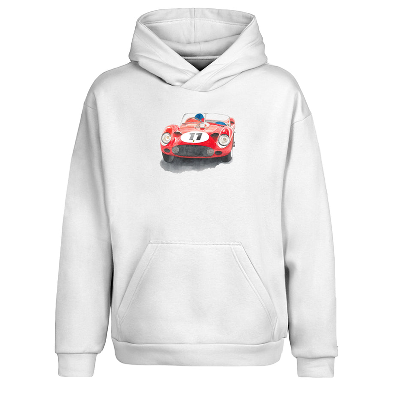 250 GTO Art Printed Men's Hoodie - Devcarry