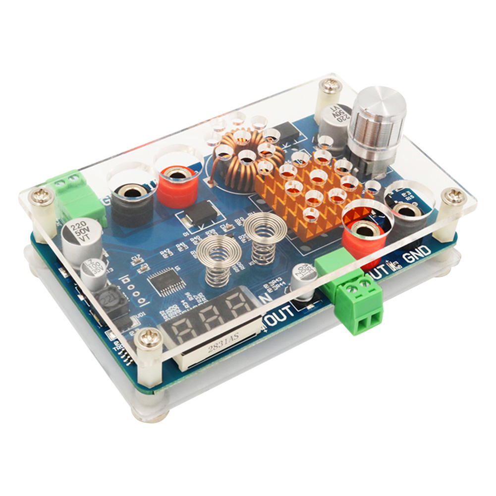 DC 5V-32V to 5-45V 3A Step Down Converter Charger Board Power Supply Module, 501 Original
DC 5V-32V to 5-45V 3A Step Down Converter Charger Board Power Supply Module, 501 Original
