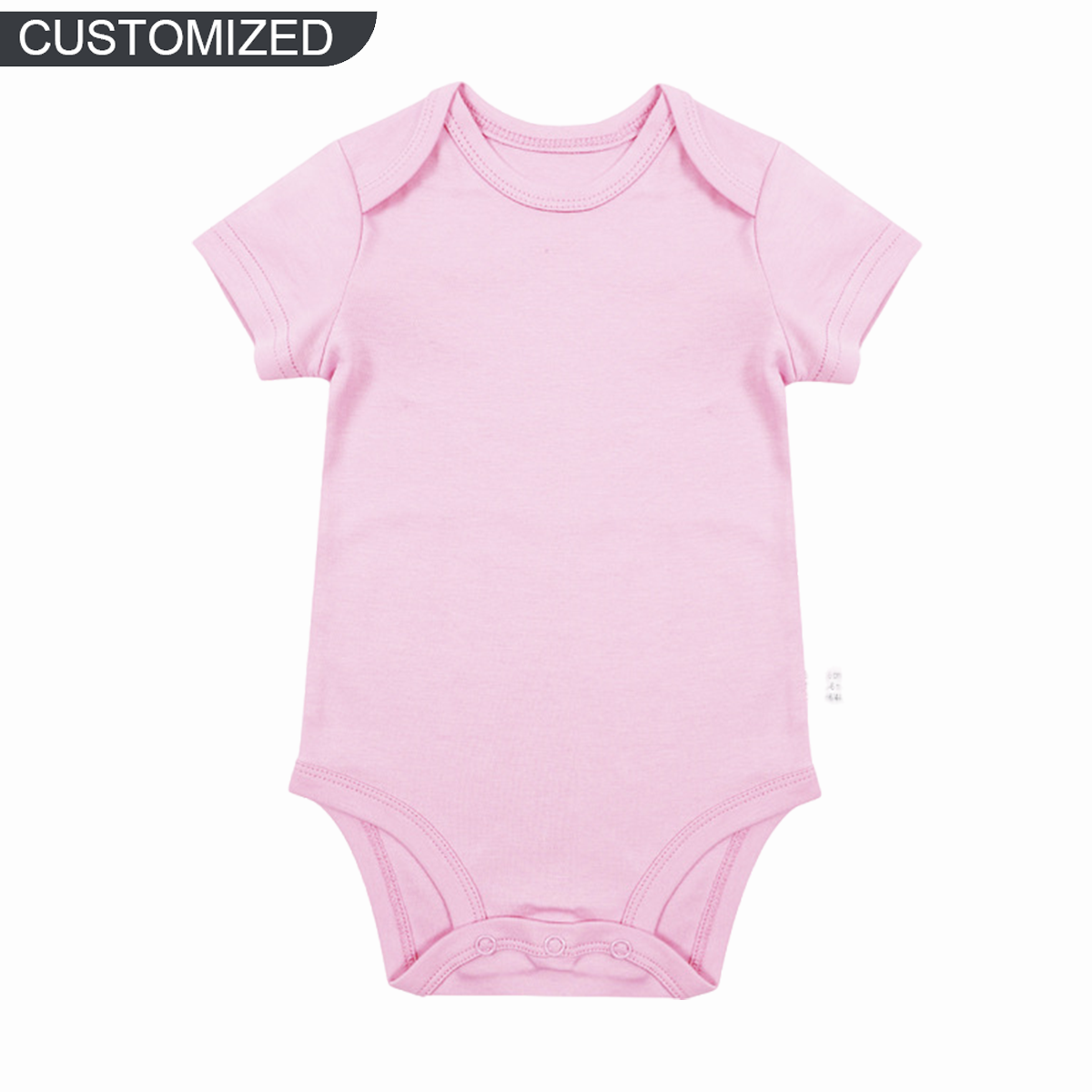 【0M-24M】Customized Butterfly&Flower Letter Baby Bodysuit