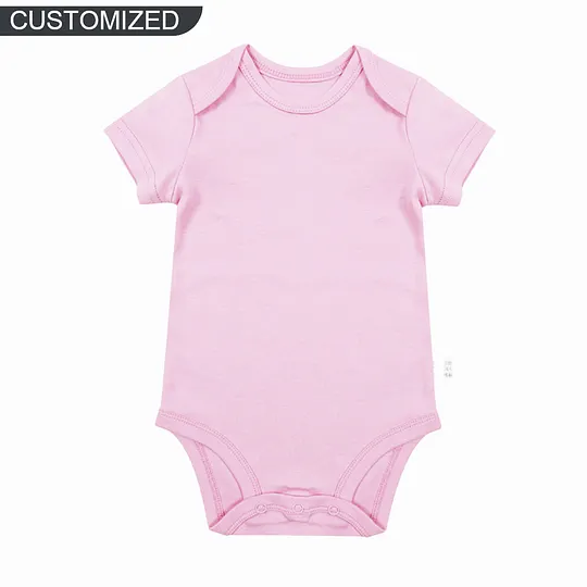 【0M-24M】Customized Butterfly&Flower Letter Baby Bodysuit