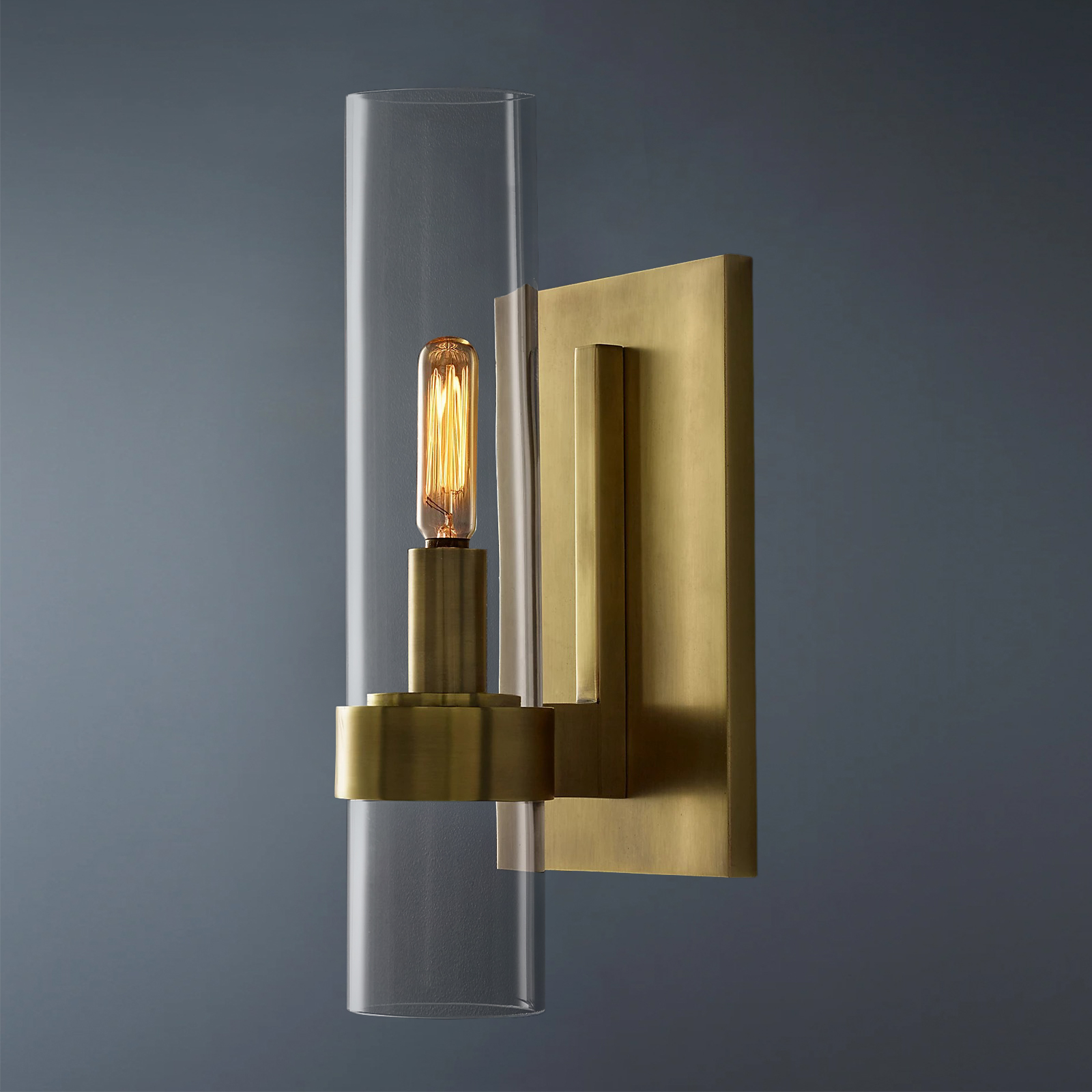 Glass Shaded Ravelle Wall Sconce,wall Lamps For Bedroom Vjlight