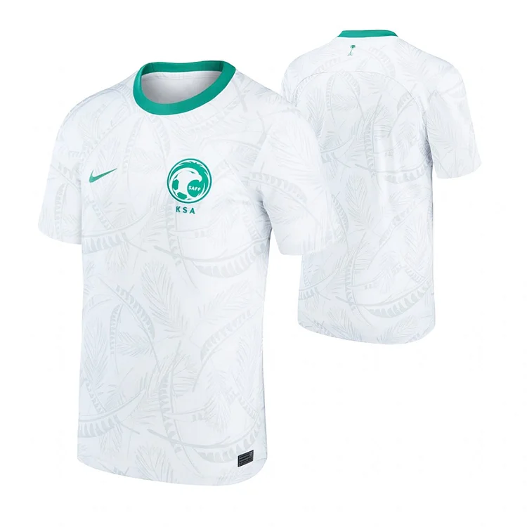 Saudi Arabia Home Shirt Kit World Cup 2022 - White