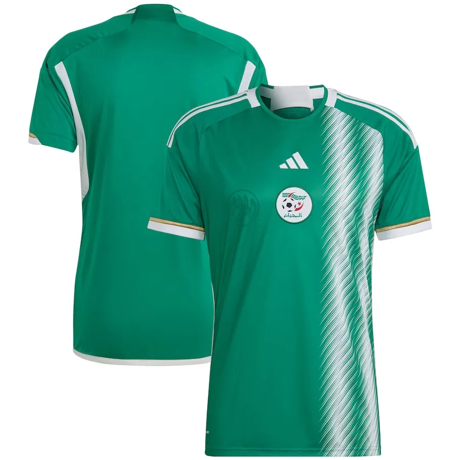 Maillot Extérieur Officiel Algérie 2022/23 Pour Homme – Blanc Classique Et Respirant
