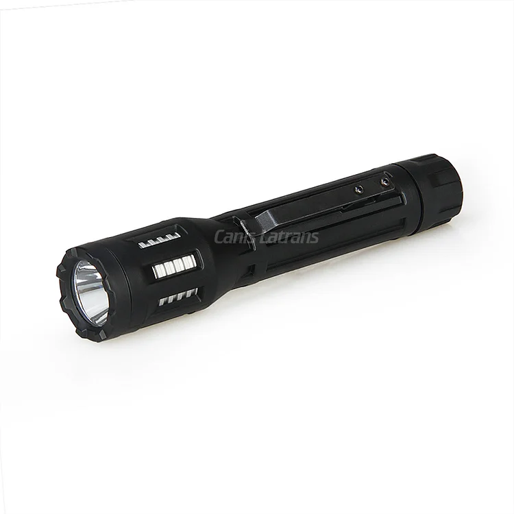 Rechargeable led flashlight L2 CREE 300lm 7000k 9V Flashlight black