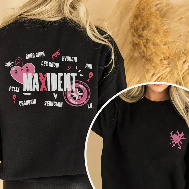 Stray Kids Maxident Cute Sweatshirt