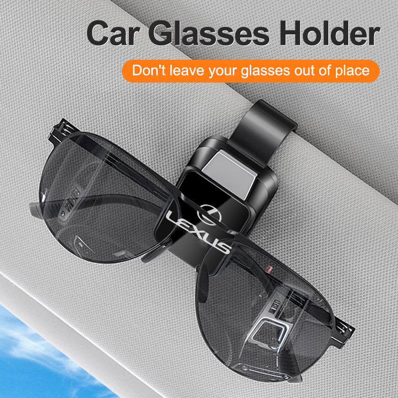 Universal Car Auto Sun Visor Glasses Box Sunglasses Clip Card Ticket Holder Stand Fastener Pen Case Eyeglasses Car Accessories M3ek - View #4