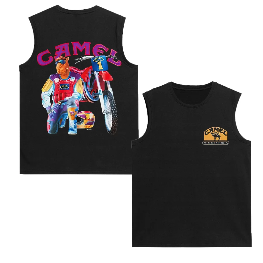 Camel Racing Print Men's Tank - Devcarry