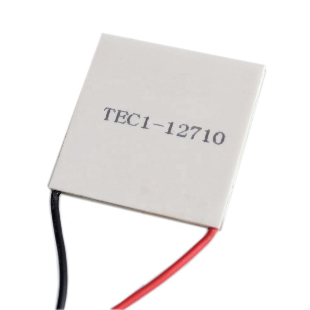 Temperature Difference Semiconductor Refrigeration Electric Thermoelectric Cooling Pad 40*40mm TEC1-12710